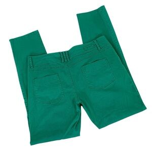 Kavu Green Pants straight leg 36waist size 14/16 women's great Spring color